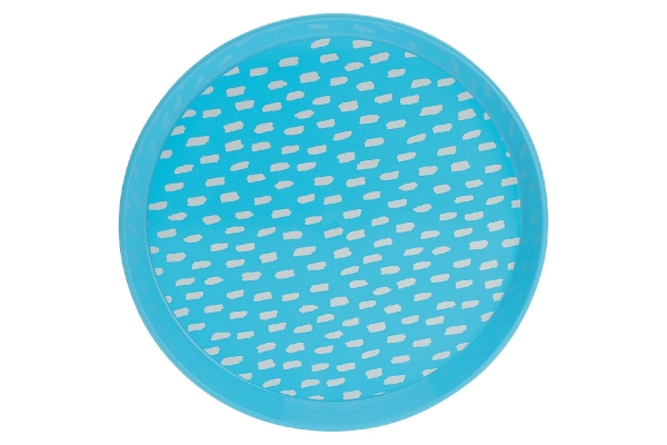Teller Melamin blau Ø21cm 4er Pack